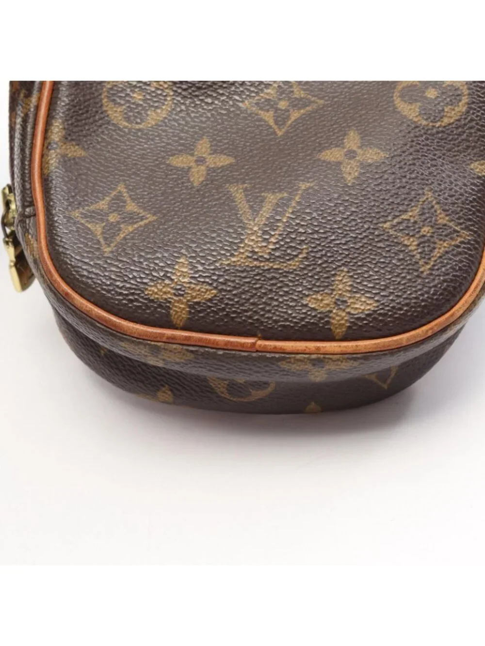 Louis Vuitton Waist Bag Pochette Gange Monogram Canvas Leather